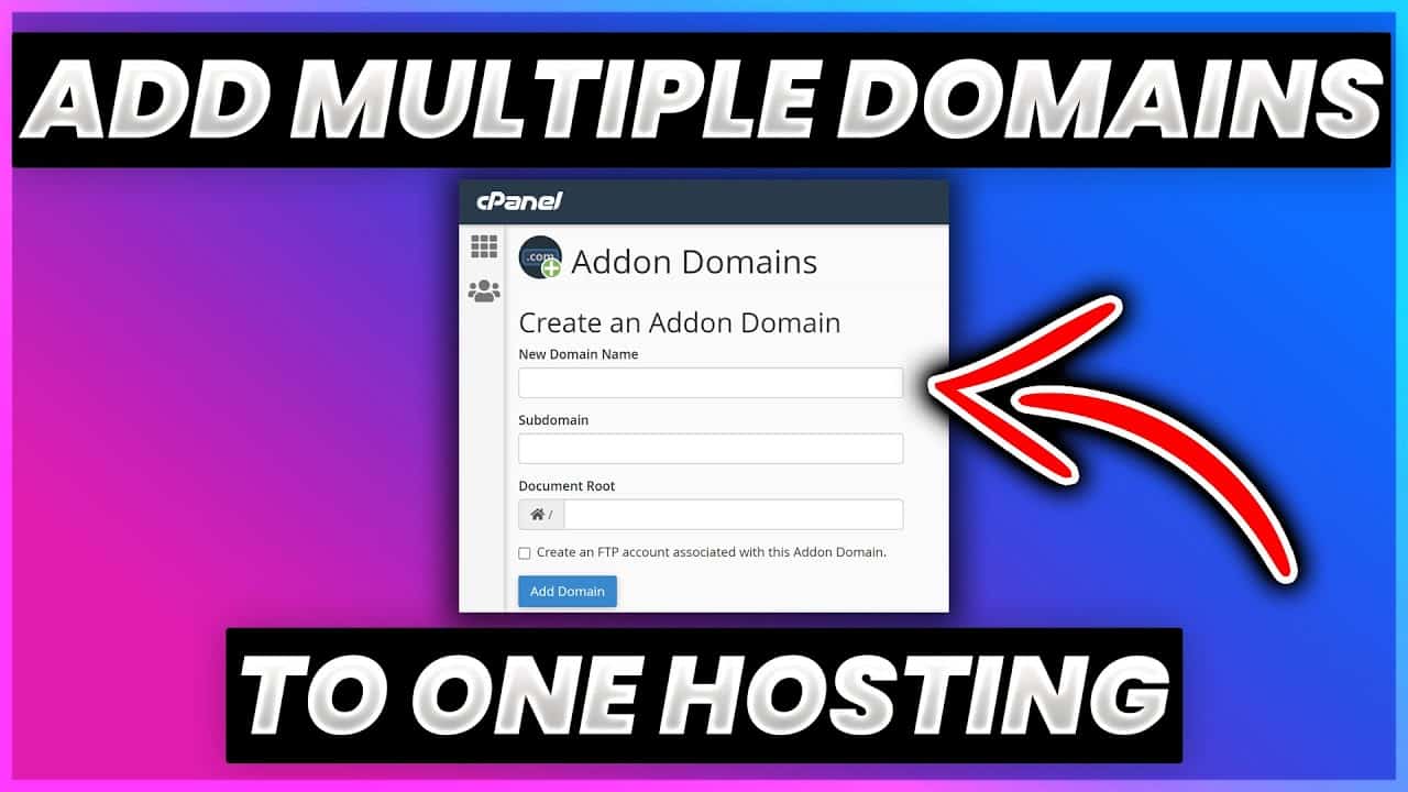 How To Add Multiple Domains To One Hosting Account + Install Wordpress (2022)