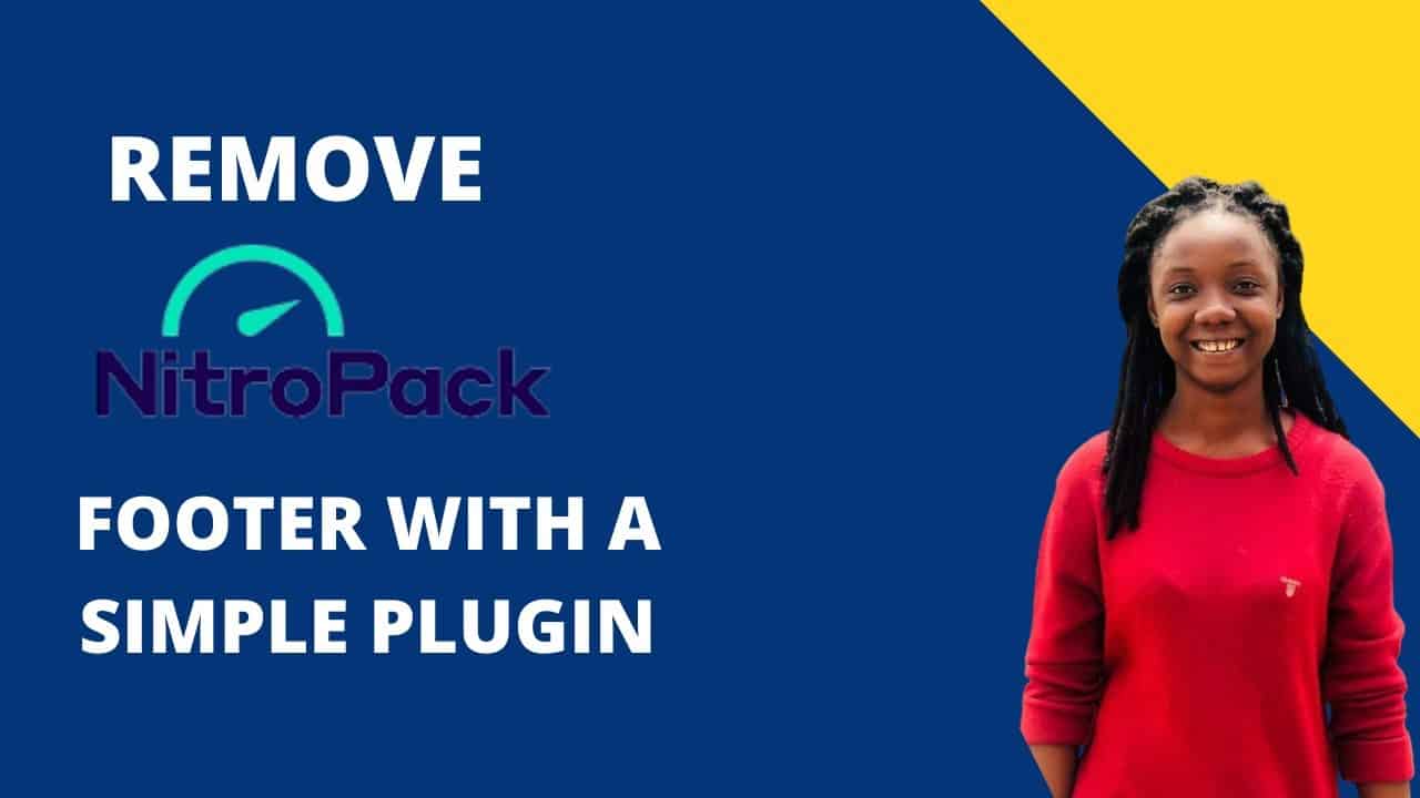 How To Remove Nitropack Footer From Your WordPress Website Using A FREE Plugin