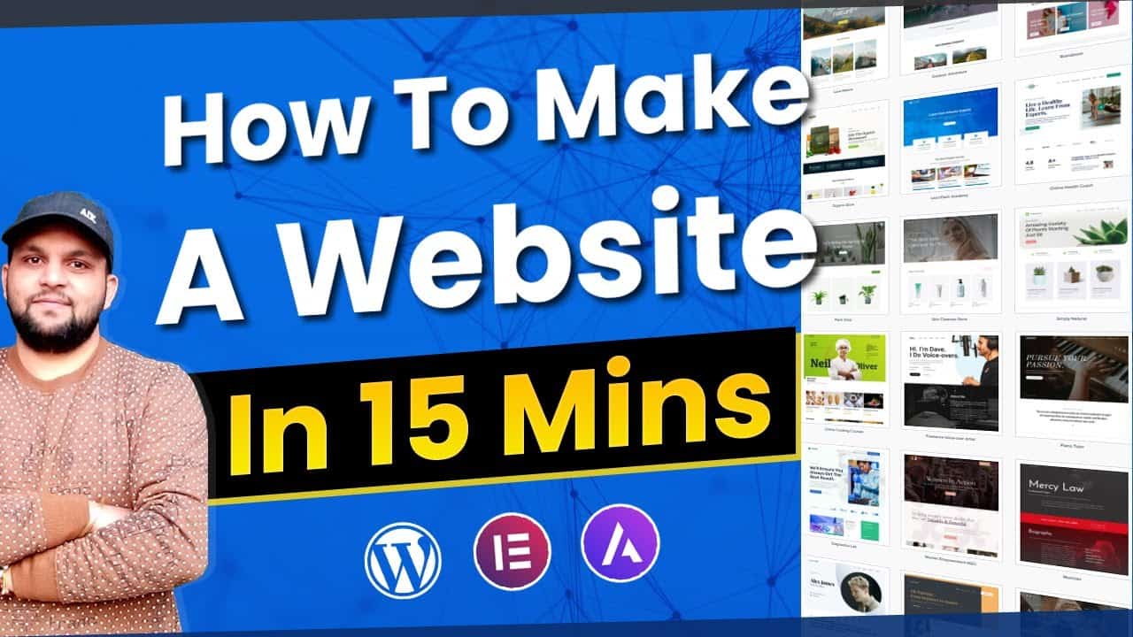 How to Make a website in 15 Minutes, Create a Free Website in WordPress with Simple & Easy Step 2022