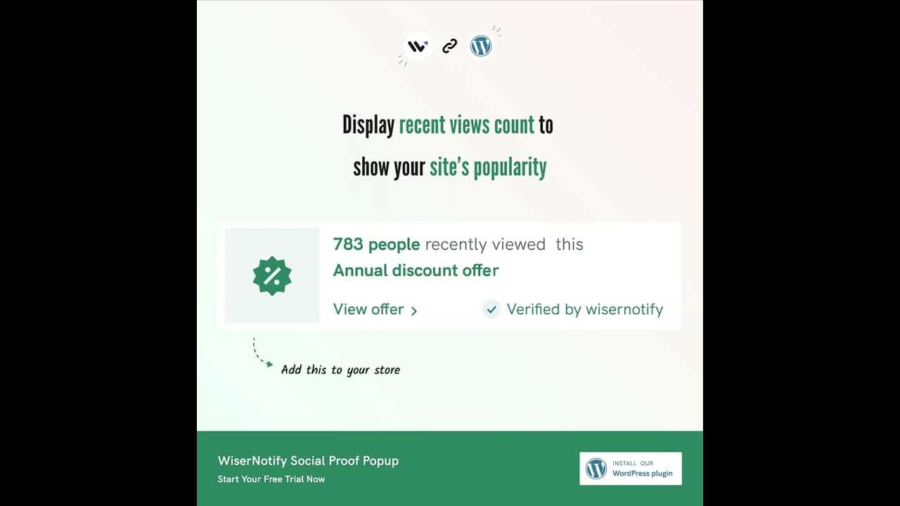 Increase your WordPress Sales with WiserNotify Social Proof Plugin