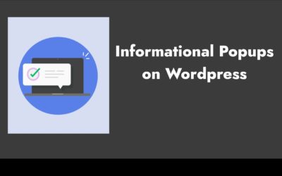 Learn how to Add Informational popups on WordPress for free – EducateWP