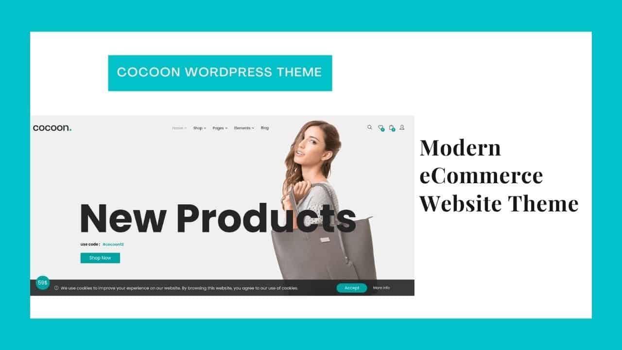 Modern eCommerce Website | Start Online Store | Cocoon WooCommerce WordPress Theme