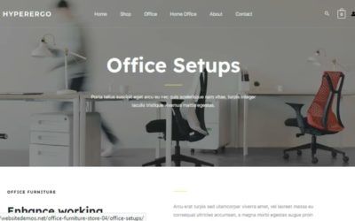 Office Furniture Store   Astra WP Theme   WordPress Theme Preview