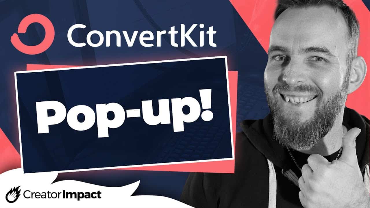 How to add ConvertKit Popup to WordPress (modal or Slidein)