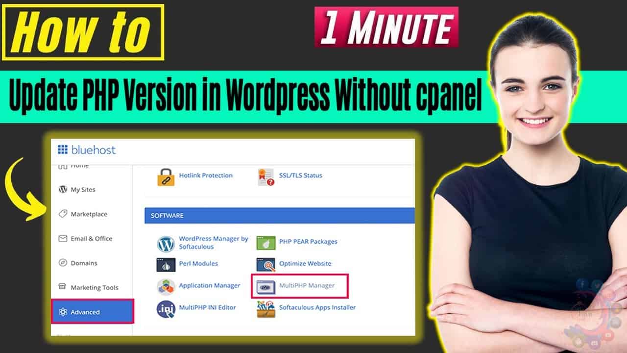 How to update php version in wordpress without cpanel 2022 dieno