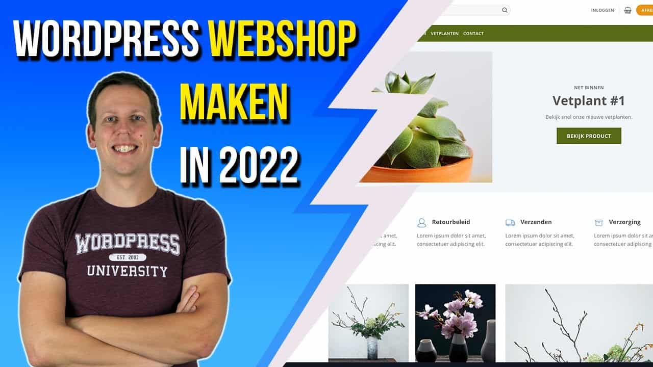 WordPress webshop maken in 2022 | WooCommerce handleiding Nederlands