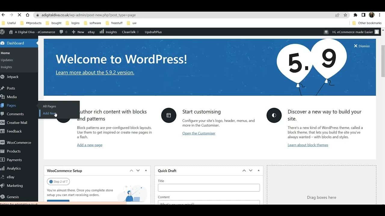 Birth of a Blog – what are blocks and why Birth of a Blog - what are blocks and why would I use them in Wordpress