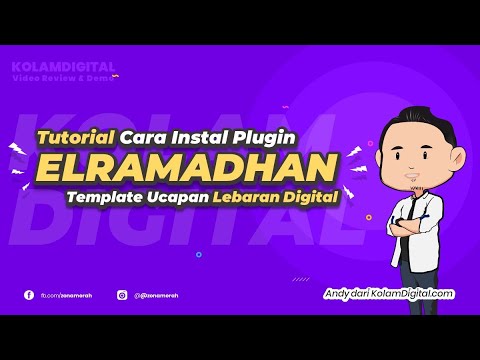 Cara Instal Plugin Elramadhan - Template Elementor Untuk Ucapan Lebaran Digital