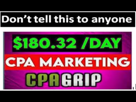 $180 Per Day CPA Marketing 2022 strategy (make money online)cpa marketing for beginners step by step