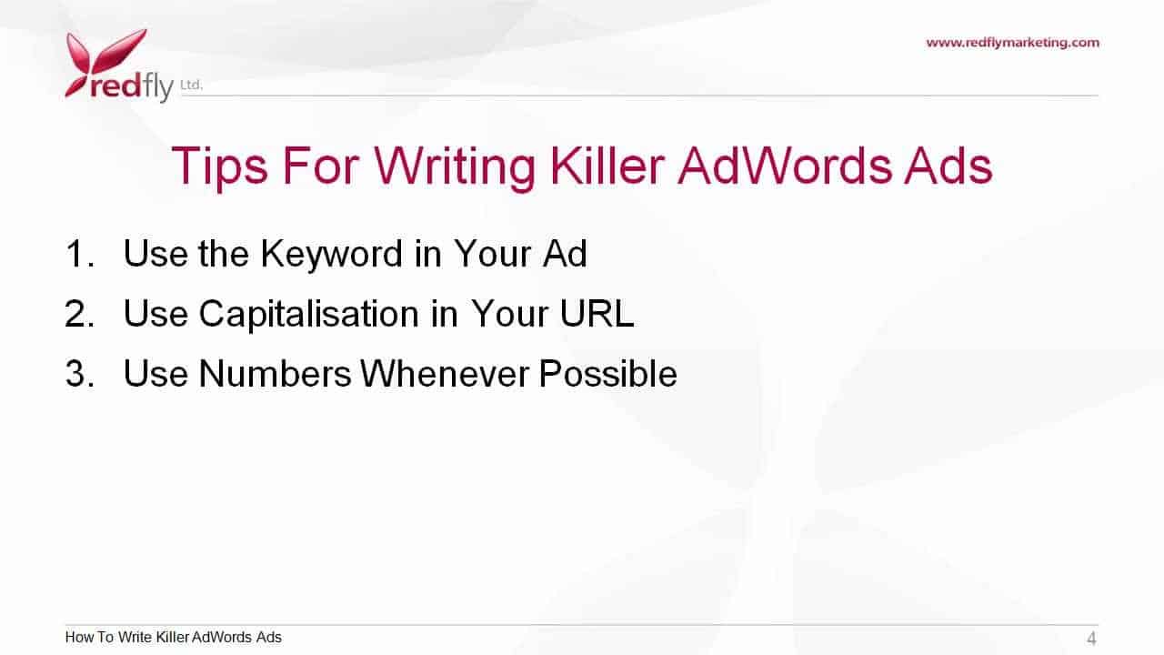 Google AdWords Advanced Tutorial 9 - How To Write Killer AdWords Ads