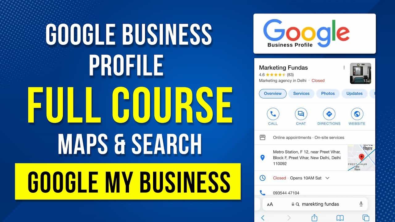 Google Business Profile Tutorial | Google My Business Full Course | Local SEO Full Course #localseo