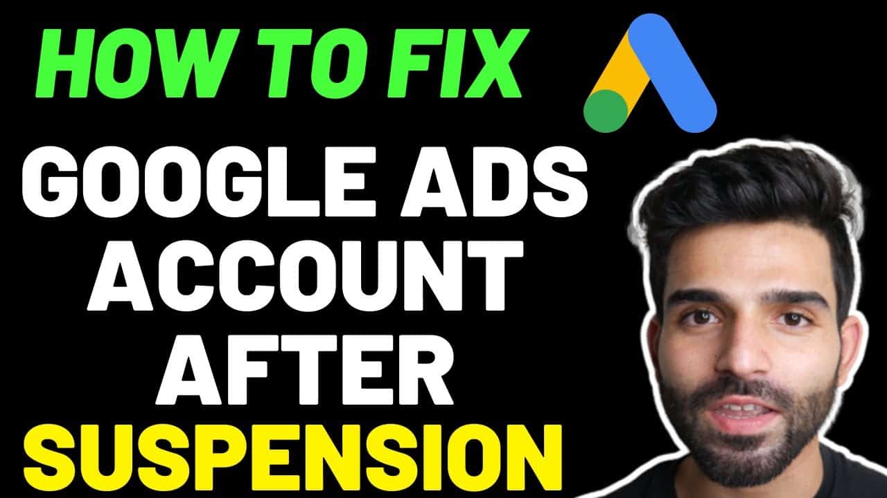How I Fixed My Suspended Google Ads Account Tutorial 2022