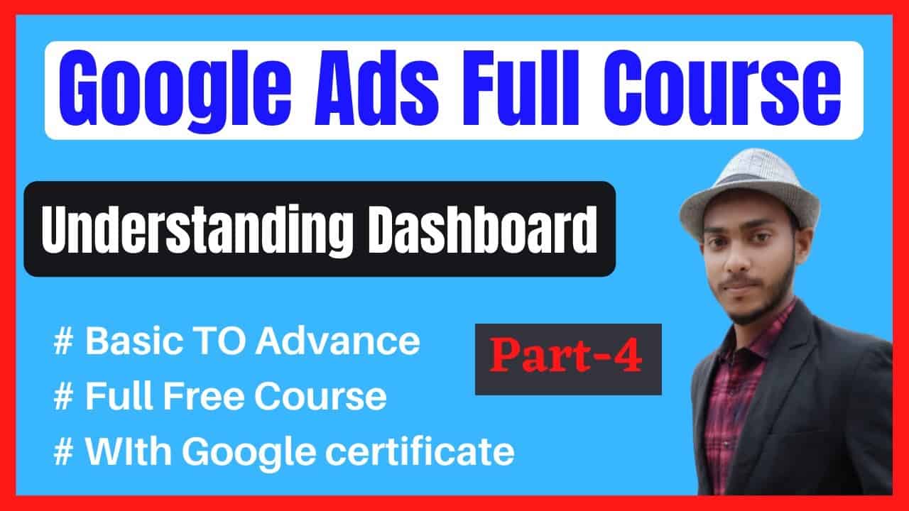 Understanding google ads dashboard | Google ads Tutorial 2022 | Online success it