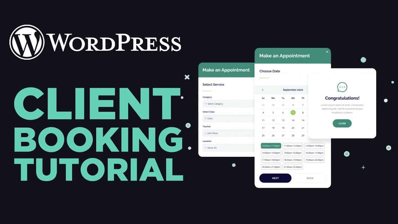 How To Book Clients On Your Website In WordPress | Simple And Easy (2022)