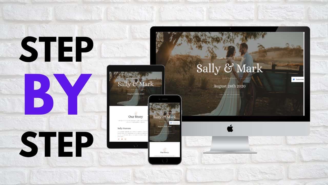How To Create A Wedding Website | Step-by-Step