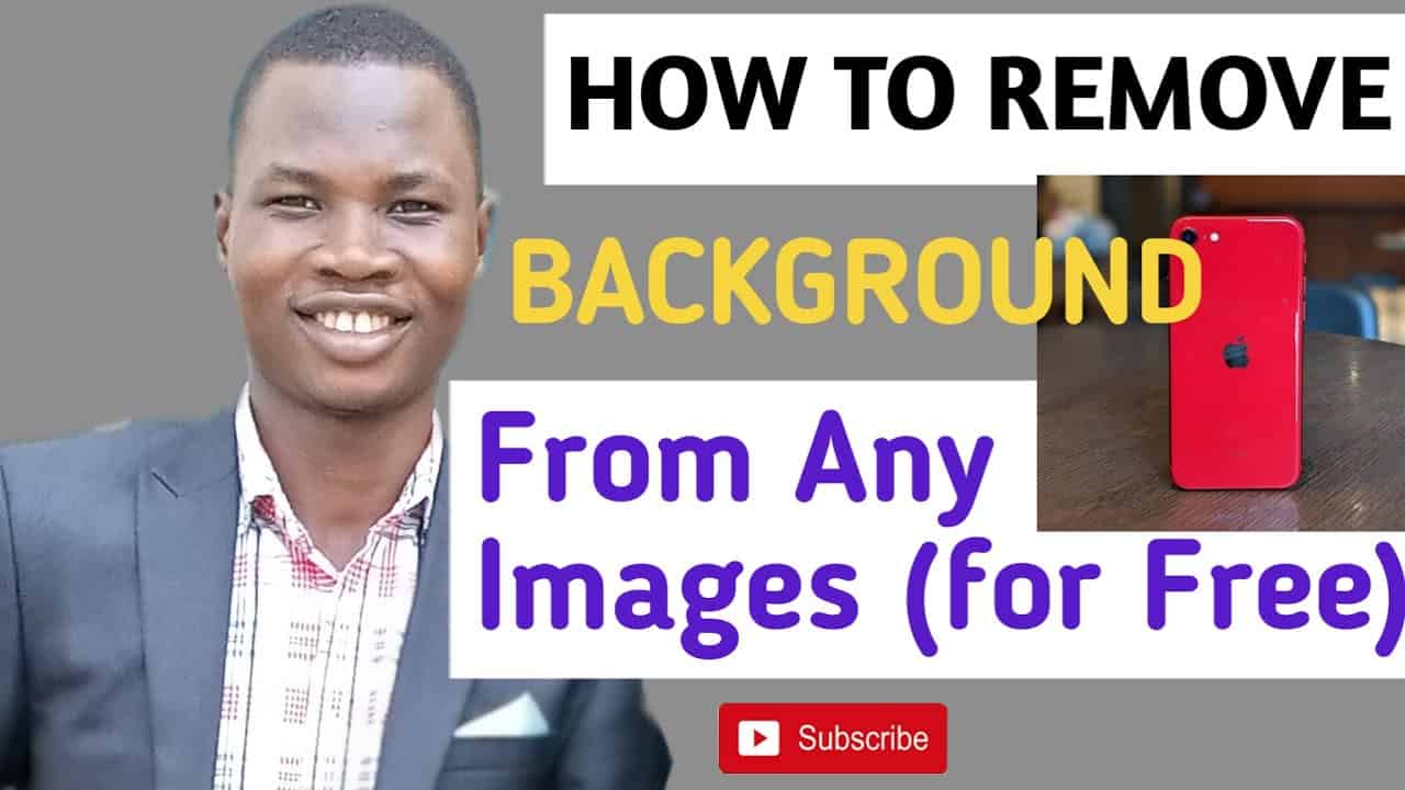 How to Remove Background from Any Images For Free
