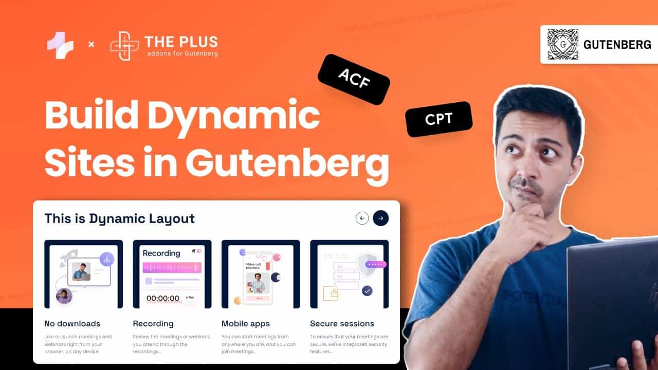 How to make Dynamic WordPress website in Gutenberg with Custom Post Loop Skins with ACF & CPT