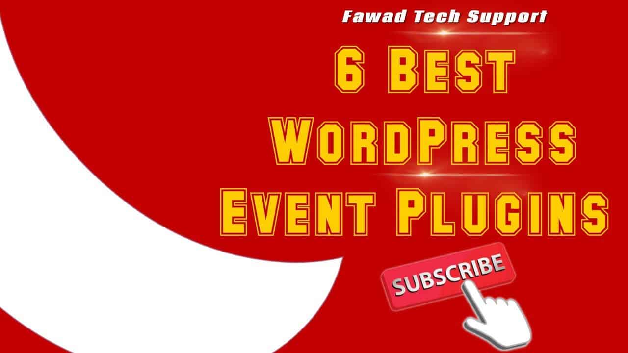 6 Best WordPress Event Plugins Compared 2022