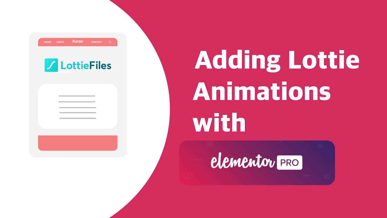 Create this Amazing Animations with Lottie in Elementor | EducateWP 2022