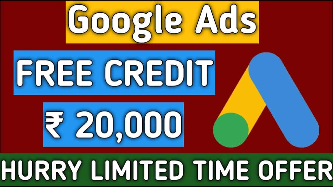 spent 20000 and get 20000 credit in google ads | google ads promotional code 2022