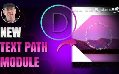 Divi Supreme New Text Path Module First Look! 👈👈