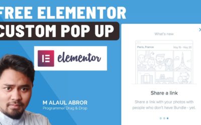 Free Elementor Popup Plugin – Best Free Elementor Pop Up Widget