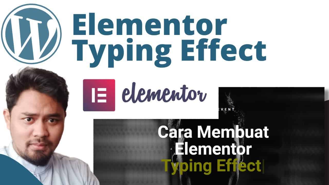 Free Elementor Typing Effect | Cara Membuat Typing Effect Wordpress
