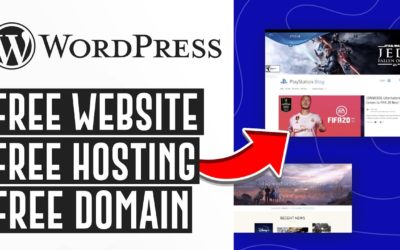 How To Create A FREE WordPress Website With Free Hosting & Free Domain Name| Simple Tutorial (2022)
