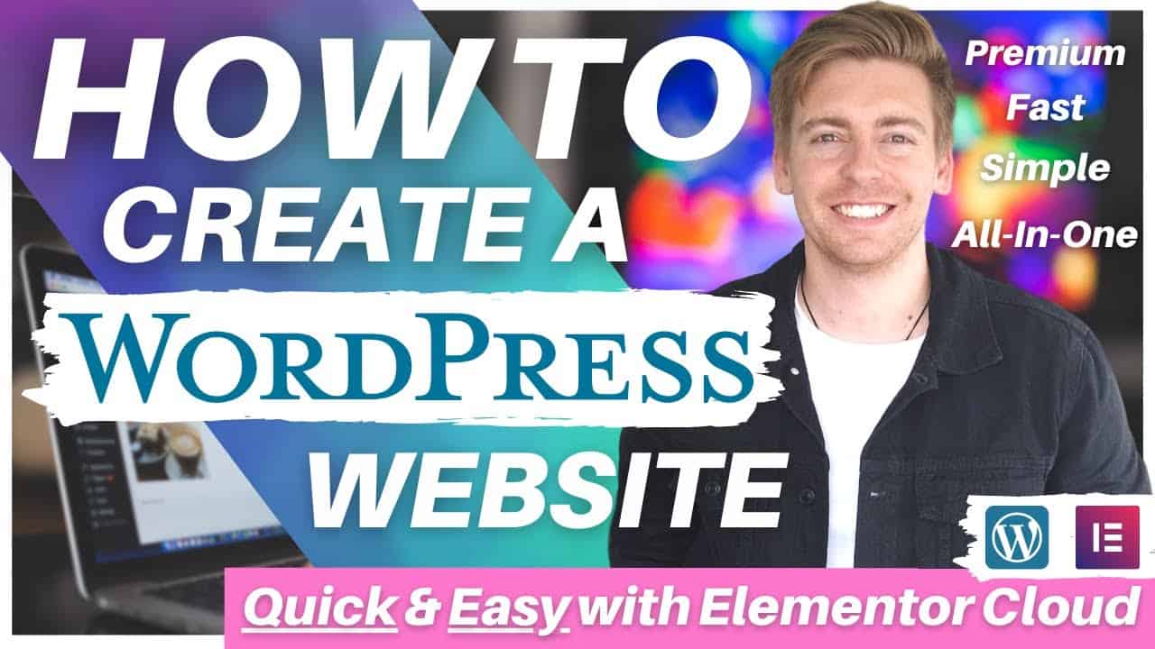 How To Create A WordPress Website using Elementor Cloud | WordPress Tutorial for Beginners (2022)