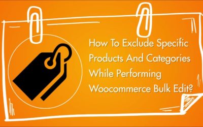 How To Exclude Specific Products And Categories While Performing WooCommerce Bulk Edit?