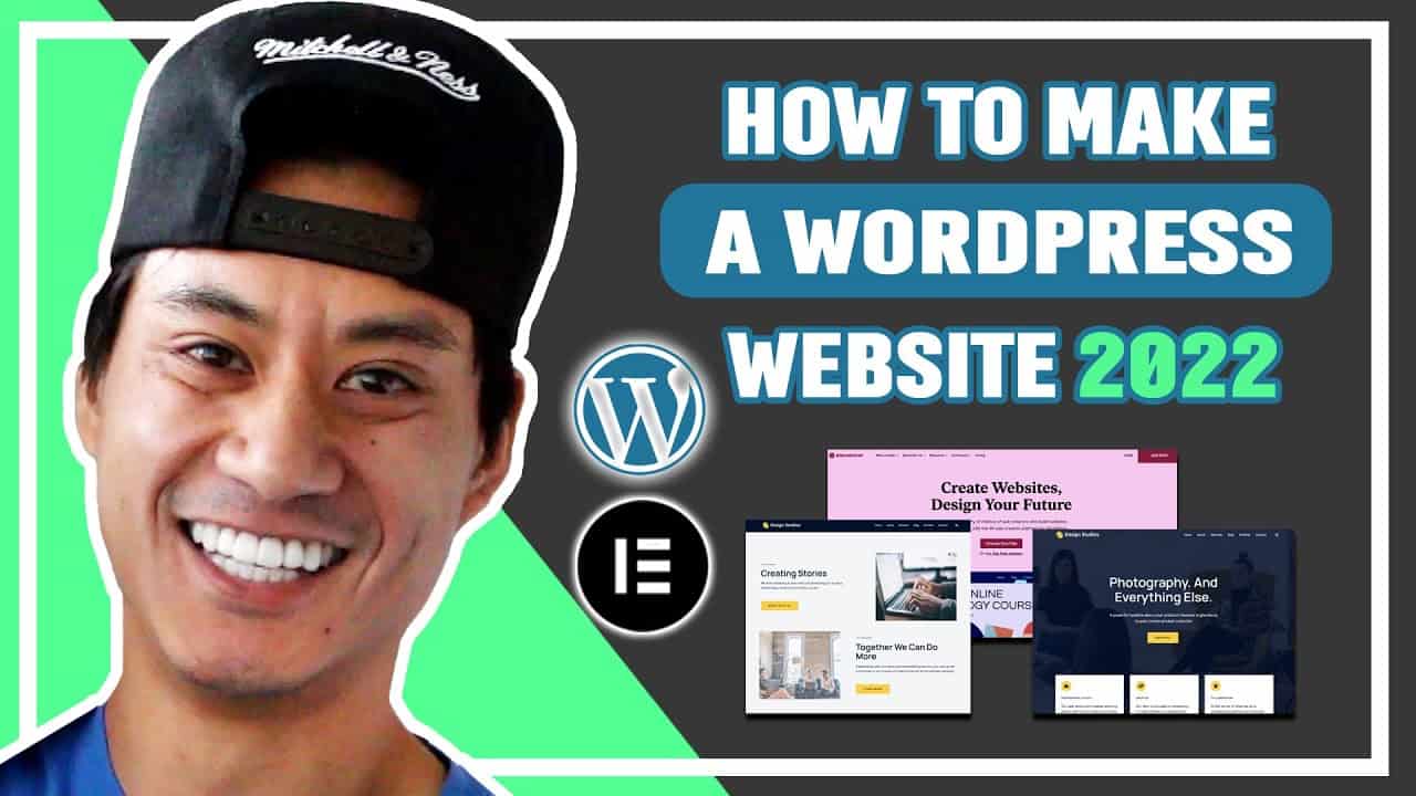 How to MAKE A WORDPRESS WEBSITE 2022 - For Free