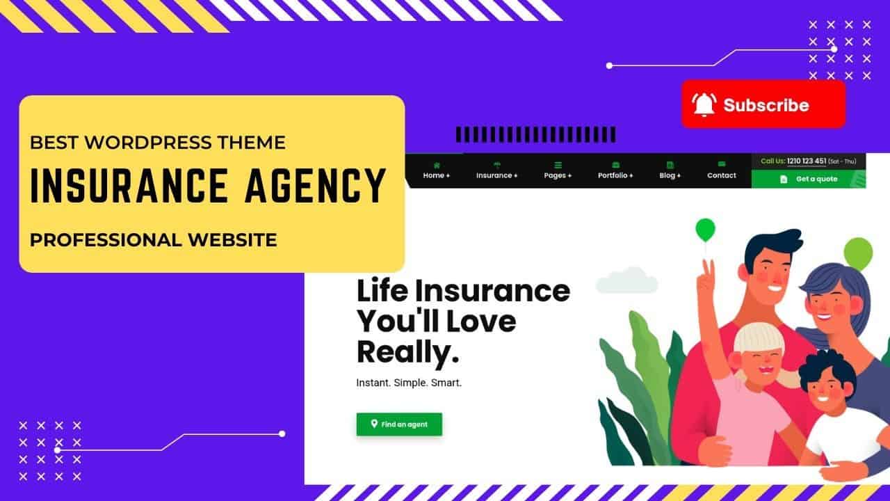 Insurance Agency & Agent Website | Insurance Service Company Website | Alico WordPress Theme