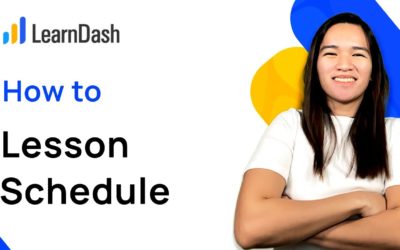 LearnDash Lesson Schedule for WordPress Membership Site