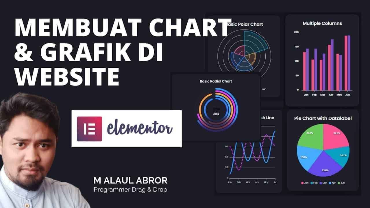 Membuat Chart Dan Grafik Di Website - Elementor Chart & Graphs Design