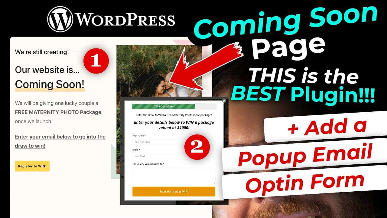 BEST Coming Soon Page Plugin for WordPress (How to Build a Coming Soon / Under Construction Page)