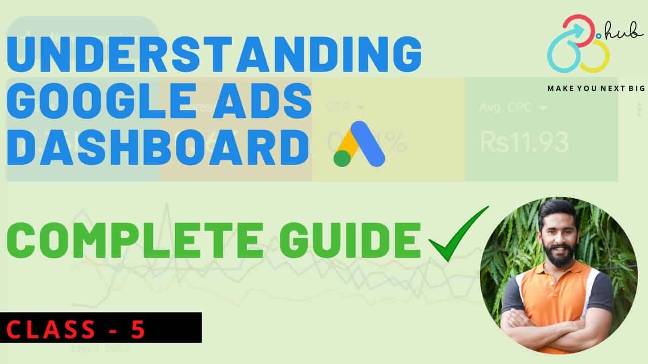 Google Ads Tutorial Part (5) | Understanding Google Ads Dashboard | 360degreehub - [Complete Guide]