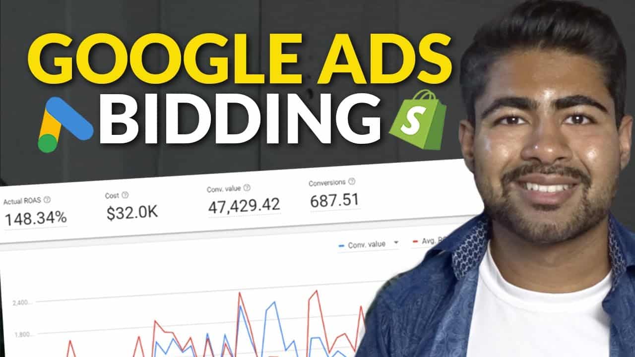 How I Determine Bids For Product With Google Ads (Shopify)