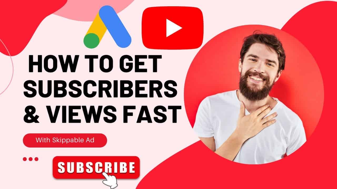 How to Promote YouTube Channel With Google Ads | Skippable Video Ad