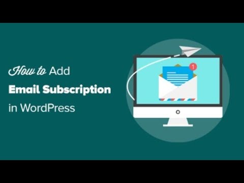 How to Add Email Subscriptions to WordPress Blog