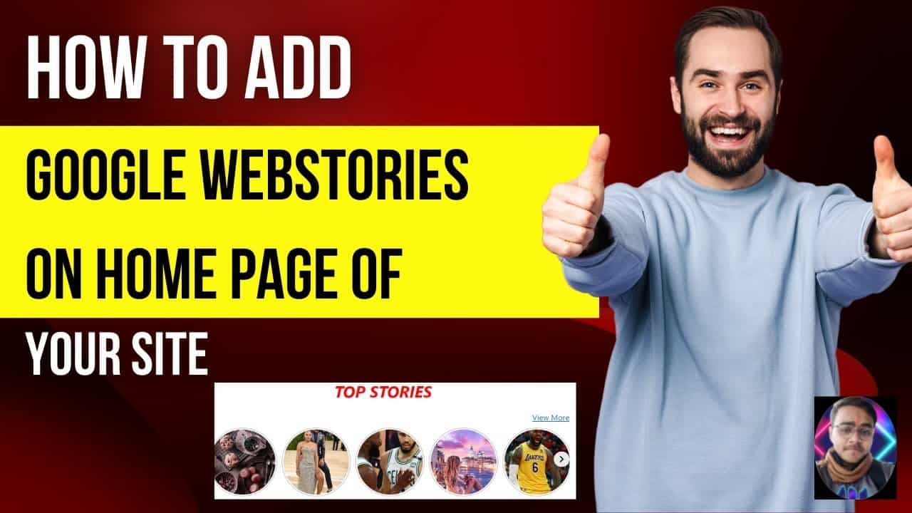 ✅ How to Add Google Webstories On your WordPress website's home page | webstories on homepage ❤