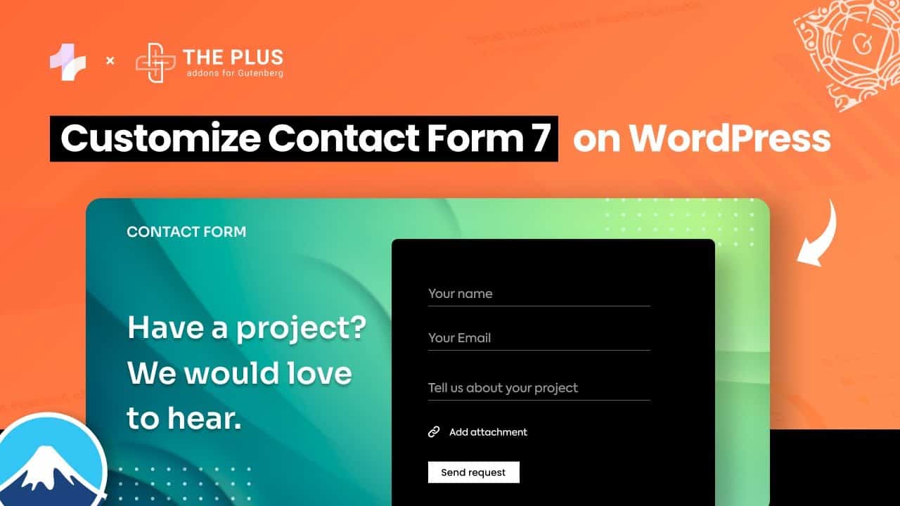 How to Customise Contact Form 7 Fields in WordPress for FREE #NoCode #NoCSS