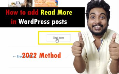 How to add read more in WordPress posts | Add read more button in WordPress read more plugin free