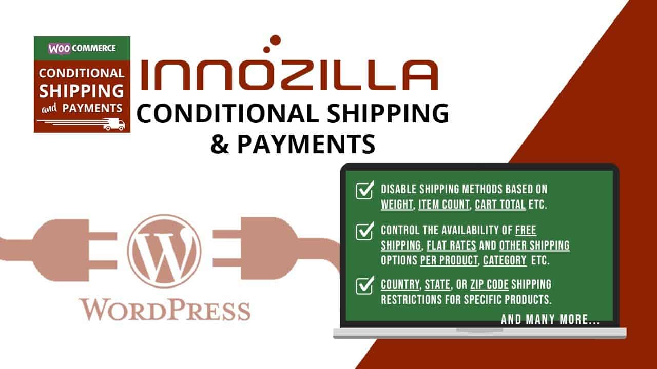 Innozilla Conditional Shipping and Payments WooCommerce Plugin for Wordpress