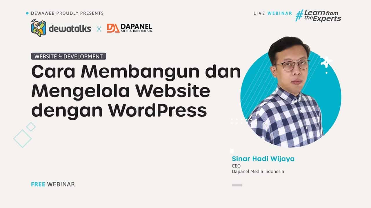 Dewatalks: Cara Membangun dan Mengelola Website dengan WordPress