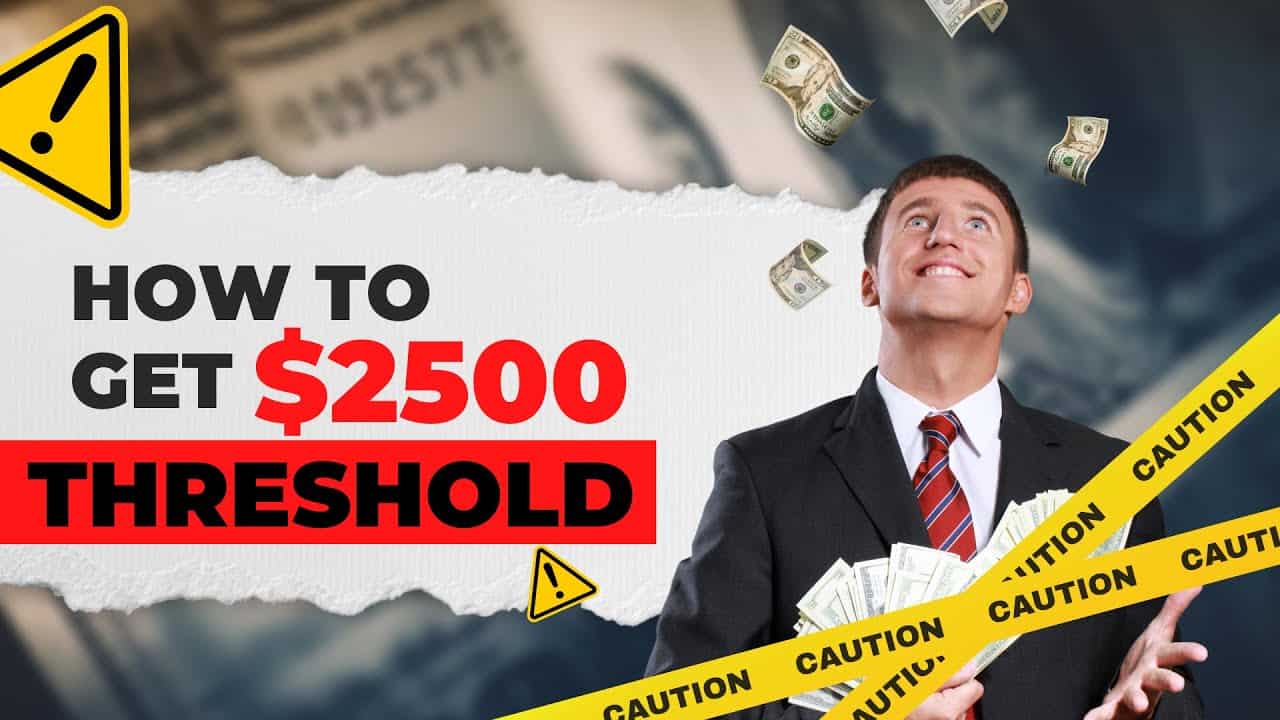 How to get  $ 2,500 threshold in a Google AdWords