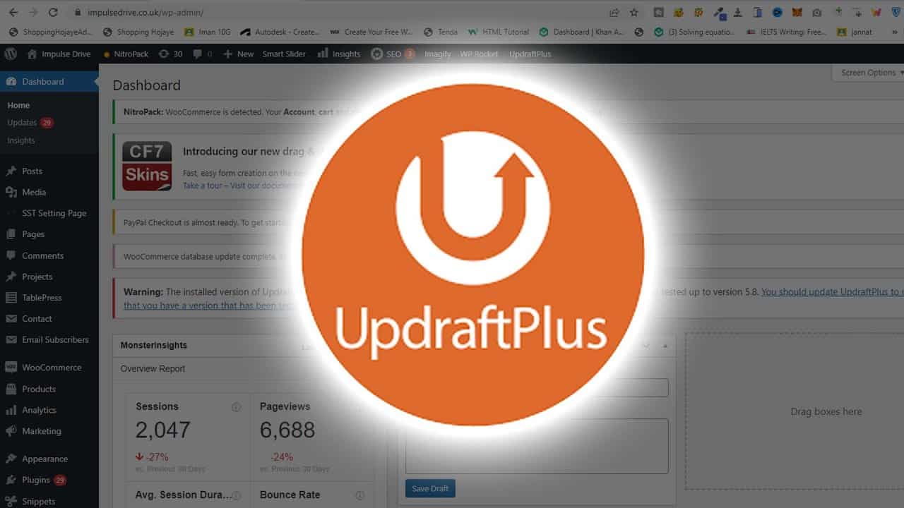 How to Backup Your WordPress Website | UpDraftPlus | UpDraftPlus Tutorial