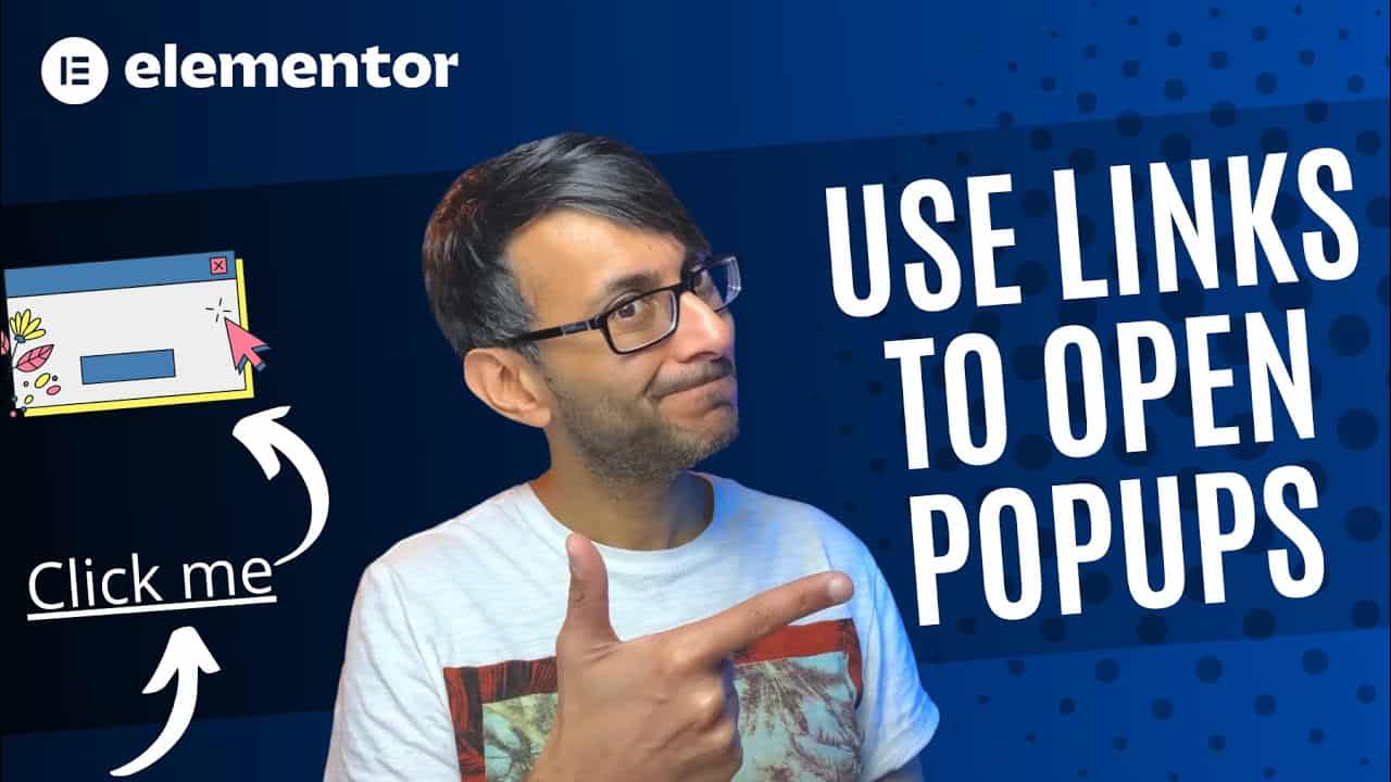 Open a Pop-Up when you click on Text - Elementor Wordpress Tutorial