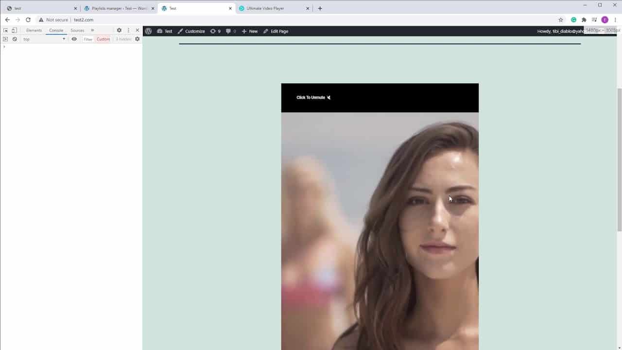 Ultimate Video Player WordPress Plugin  popup advertisement