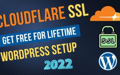 Cloudflare SSL WordPress Setup 2022 | How to Install SSL on WordPress Website Free (for LIFETIME)