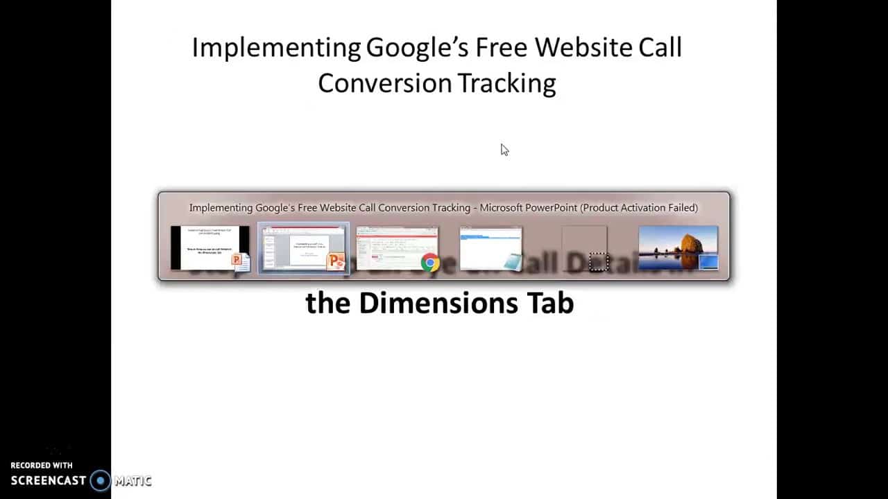Google Adwords Free Website Call Conversion Tracking: Step by Step Tutorial